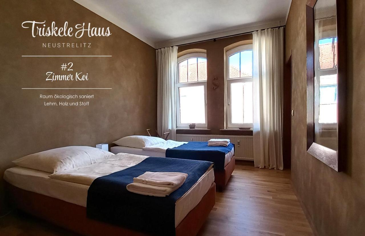 Triskele Haus - Oekologisches Gaestehaus Der Heilstaette Strelitz نوستريليتز المظهر الخارجي الصورة