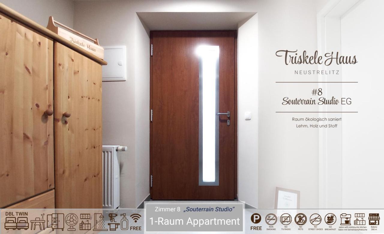 Triskele Haus - Oekologisches Gaestehaus Der Heilstaette Strelitz نوستريليتز المظهر الخارجي الصورة