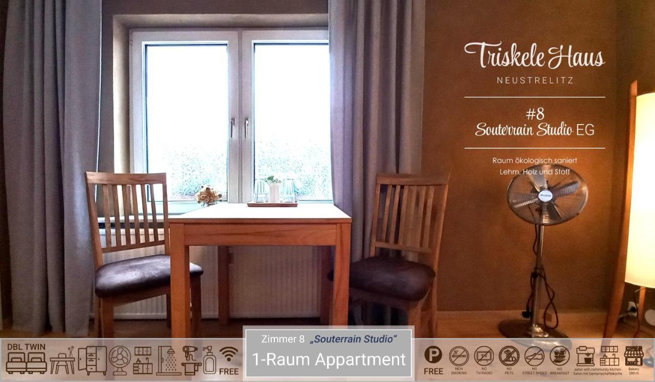 Triskele Haus - Oekologisches Gaestehaus Der Heilstaette Strelitz نوستريليتز المظهر الخارجي الصورة